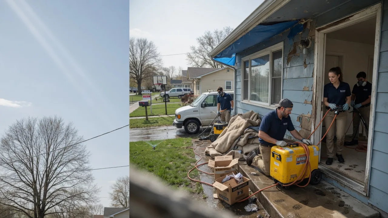 Basement Flood Cleanup in Sioux City, IA near me